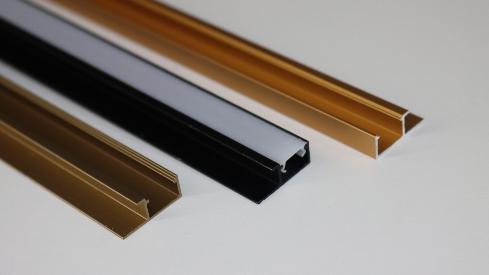 LED Light Trim -  20mm End Profile & 10mm Diffuser