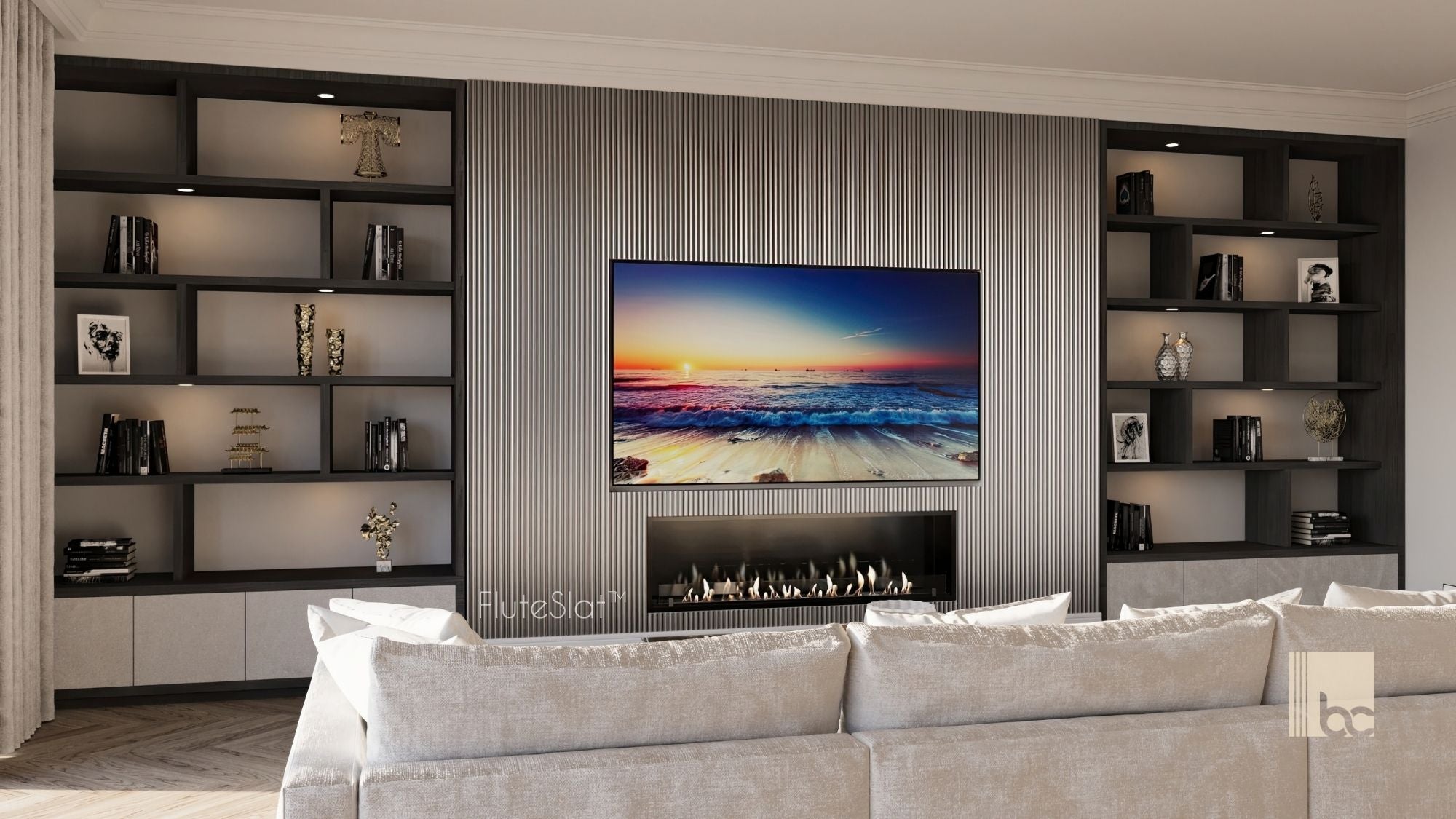 FluteSlat™ London Aluminium Wall Panel - 703