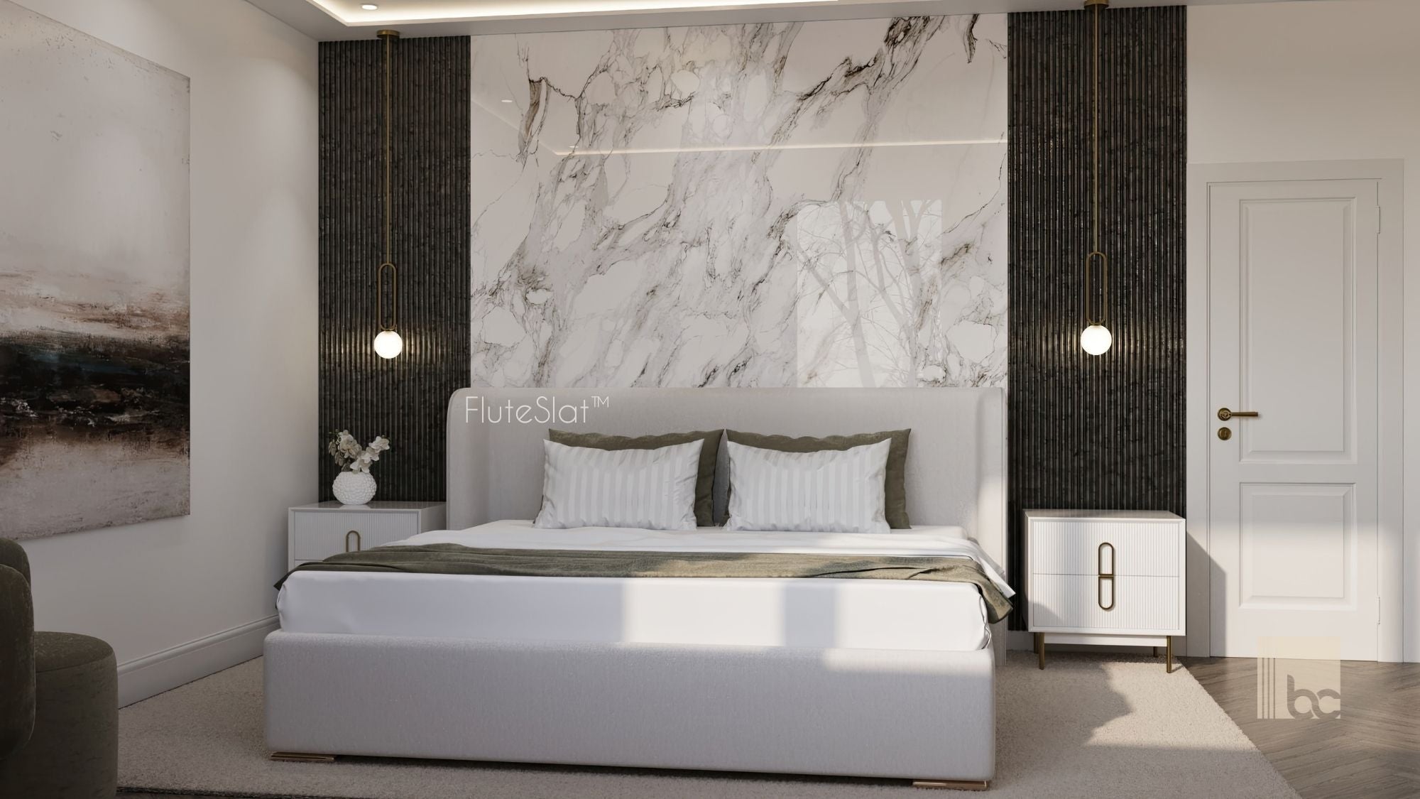 FluteSlat™ London Giovanni Wall Panel - 51006