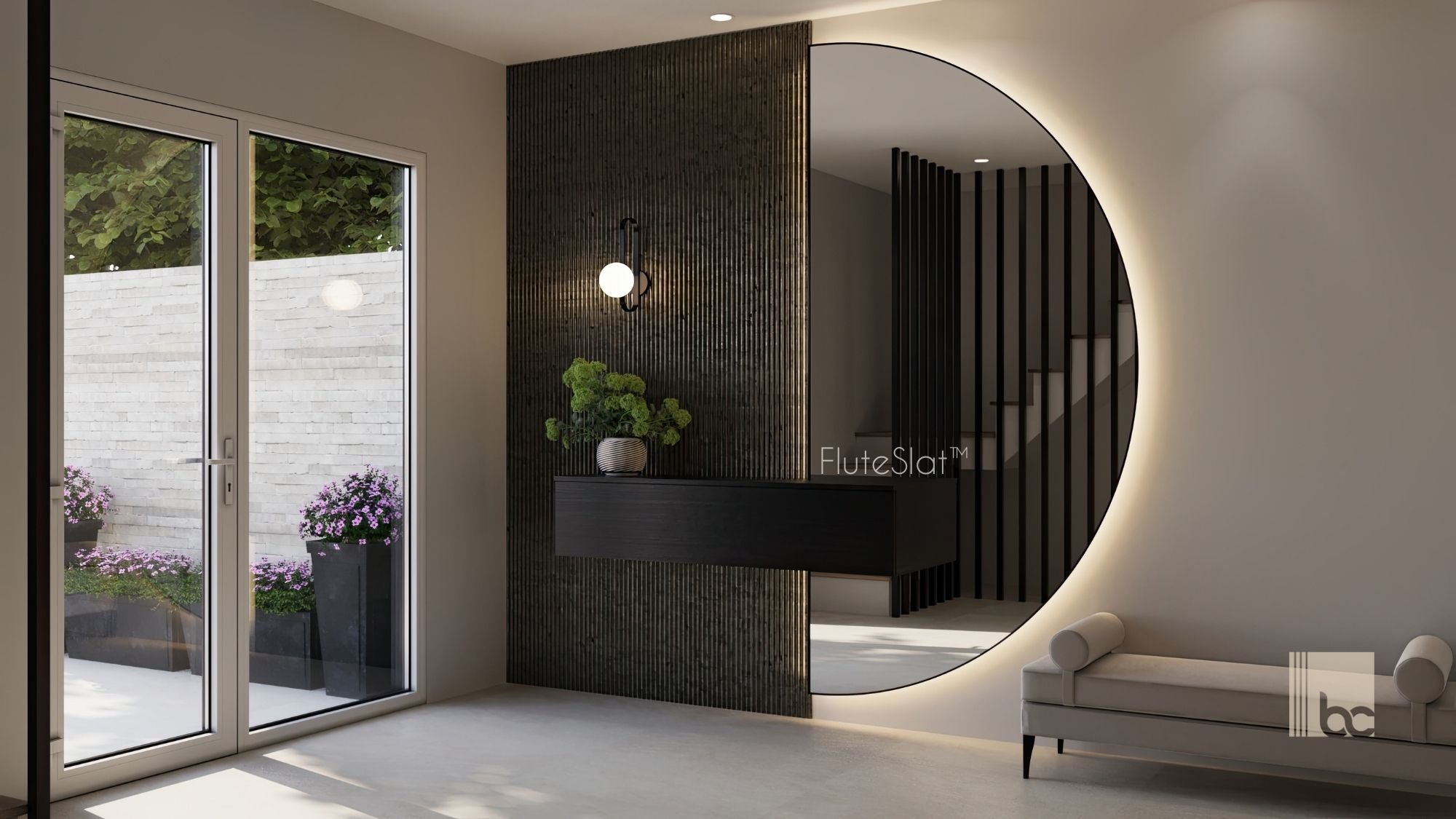 FluteSlat™ London Giovanni Wall Panel - 51006