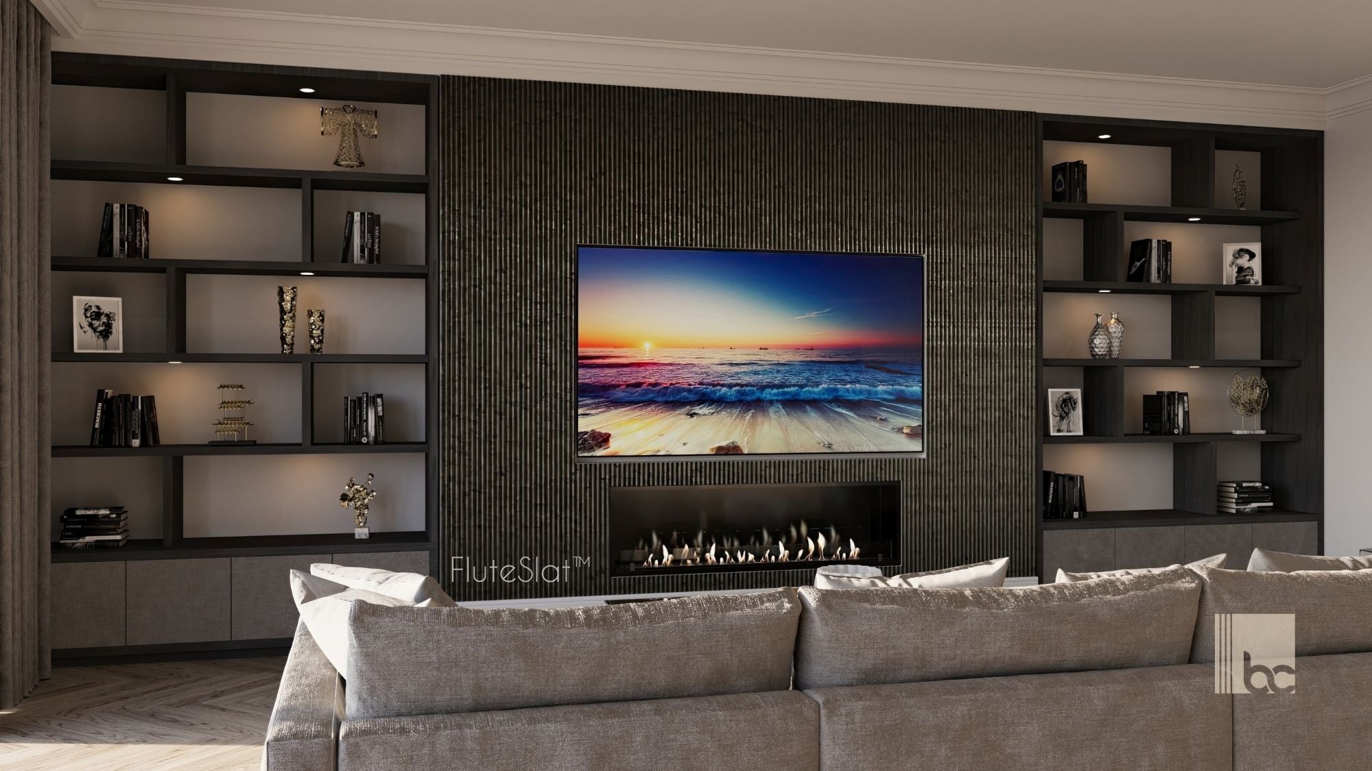 FluteSlat™ London Giovanni Wall Panel - 51006