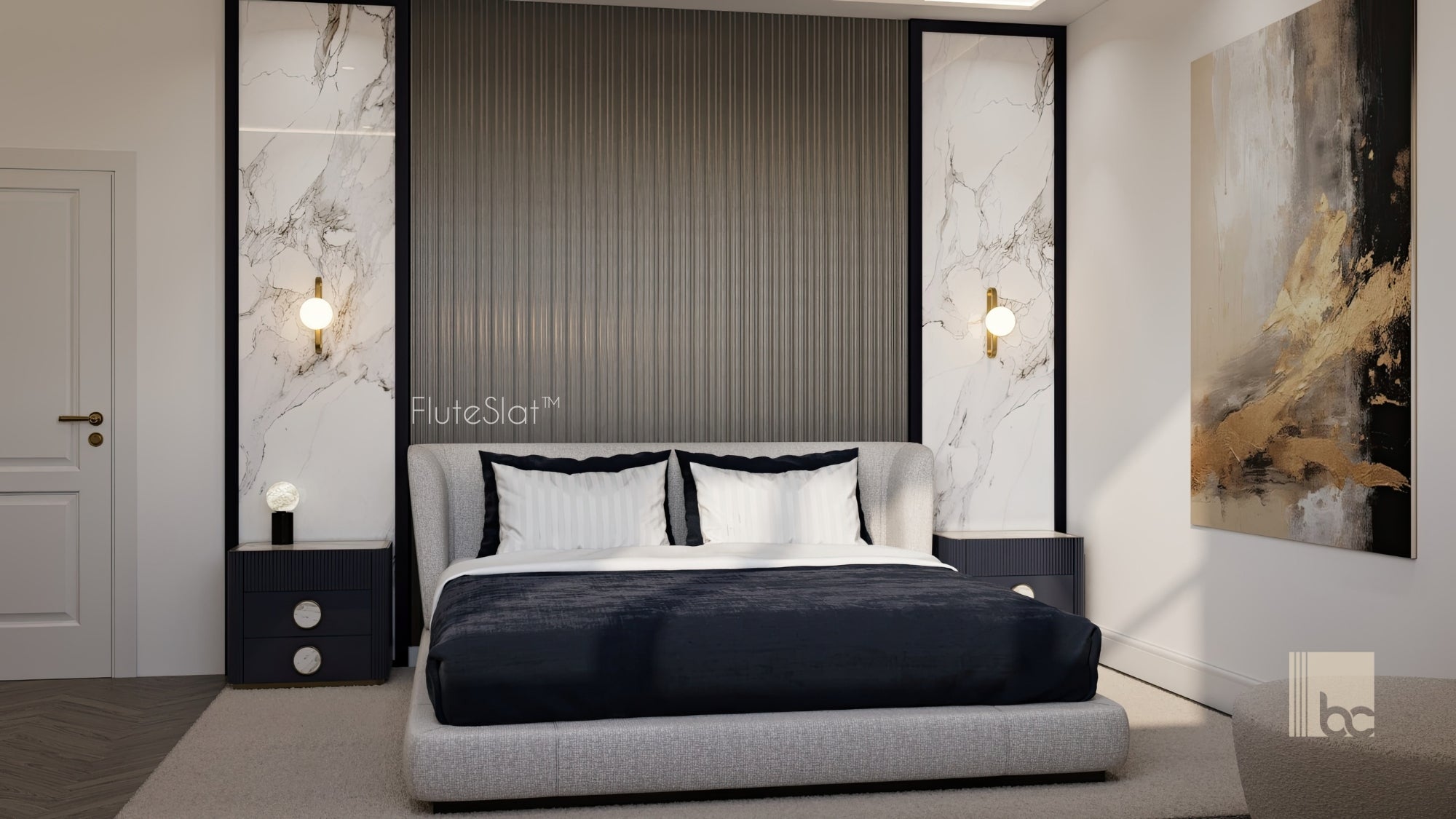 FluteSlat™ Milan Aluminium Wall Panel - 703
