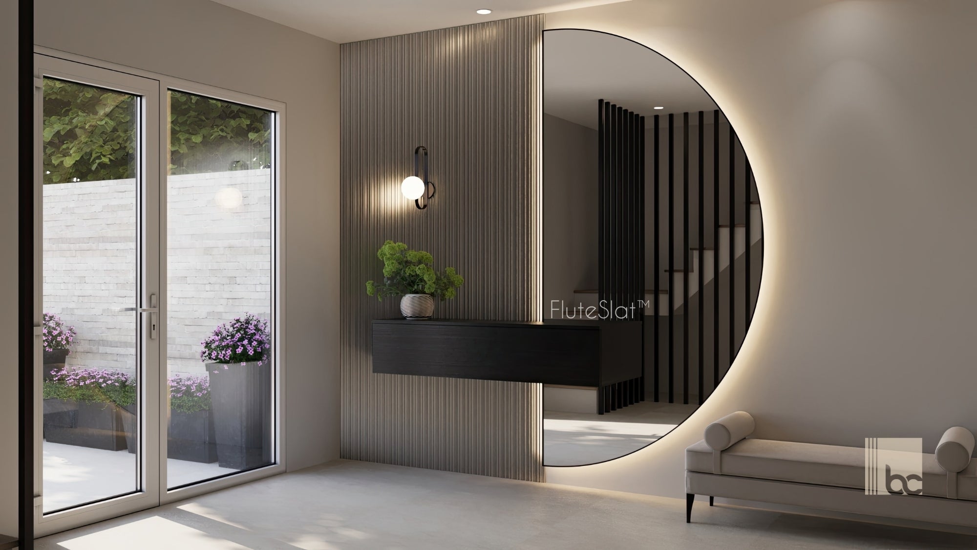 FluteSlat™ Milan Aluminium Wall Panel - 703