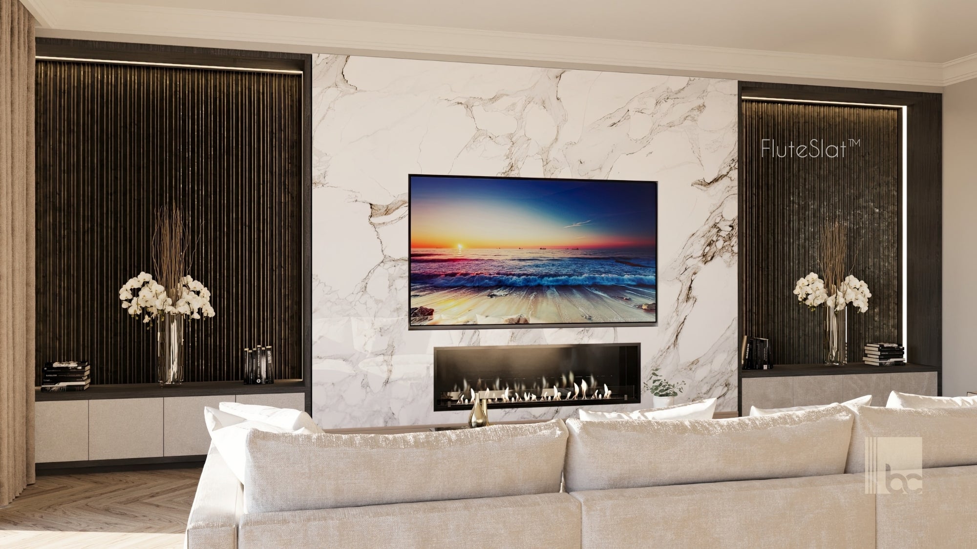 FluteSlat™ Milan Giovanni Wall Panel