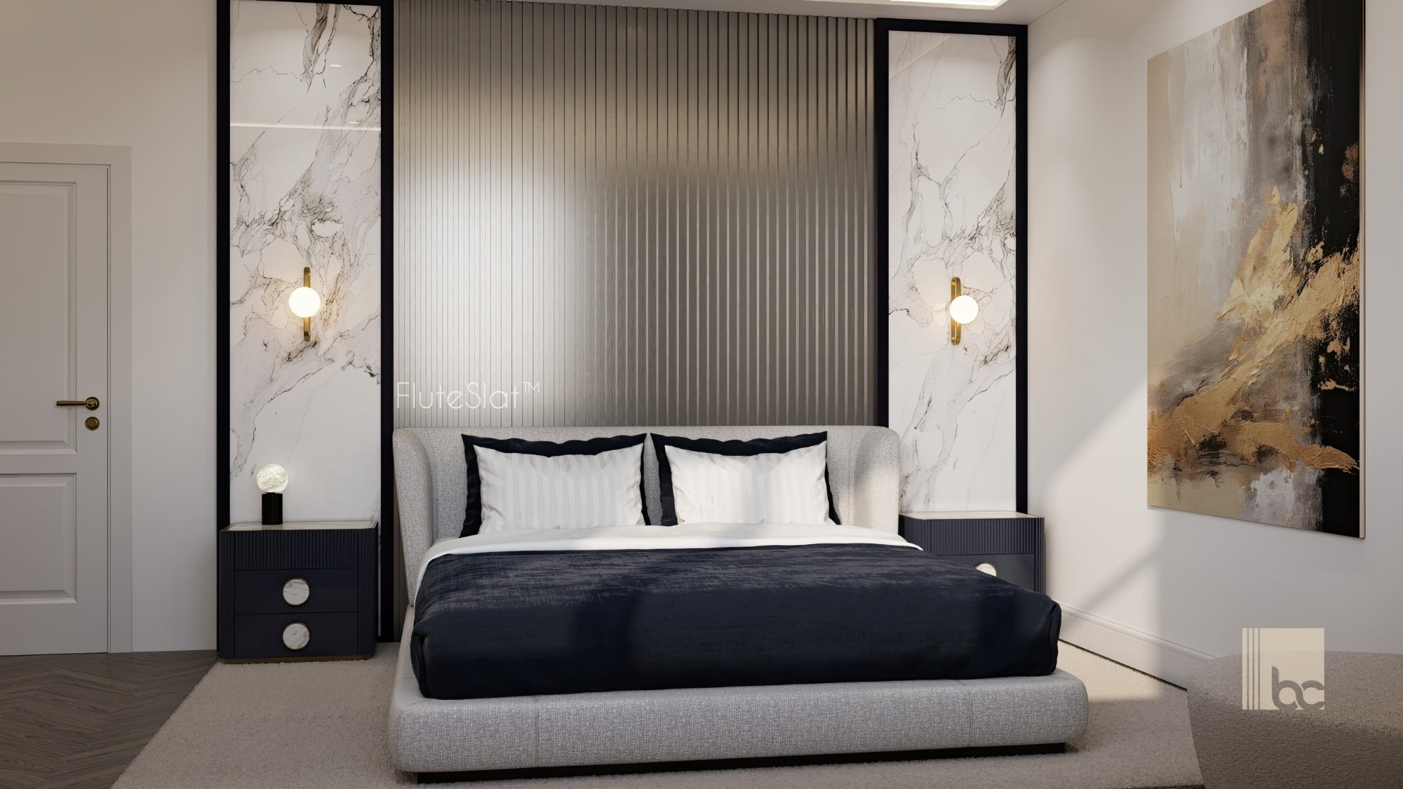 FluteSlat™ New York Aluminium Wall Panel