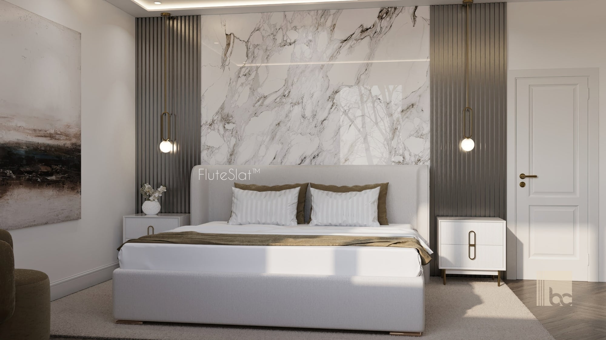 FluteSlat™ New York Aluminium Wall Panel