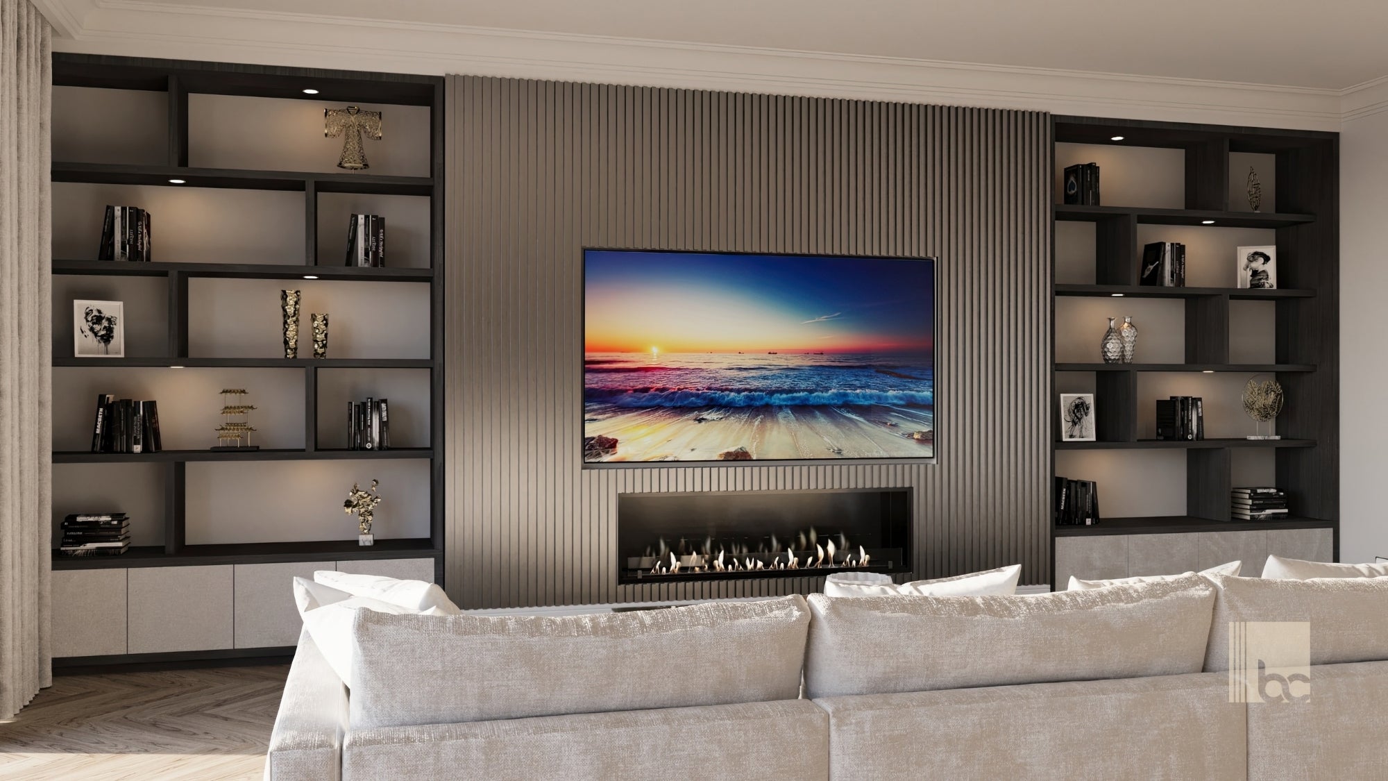 FluteSlat™ New York Aluminium Wall Panel