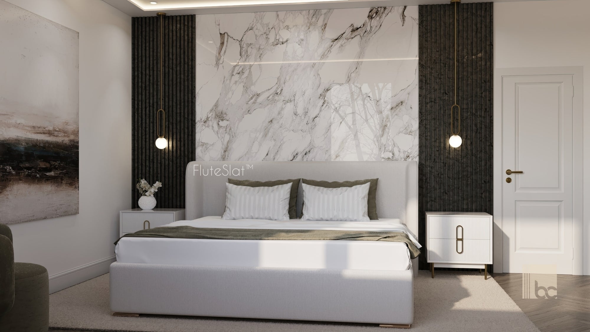 FluteSlat™ New York Giovanni Wall Panel - 51006
