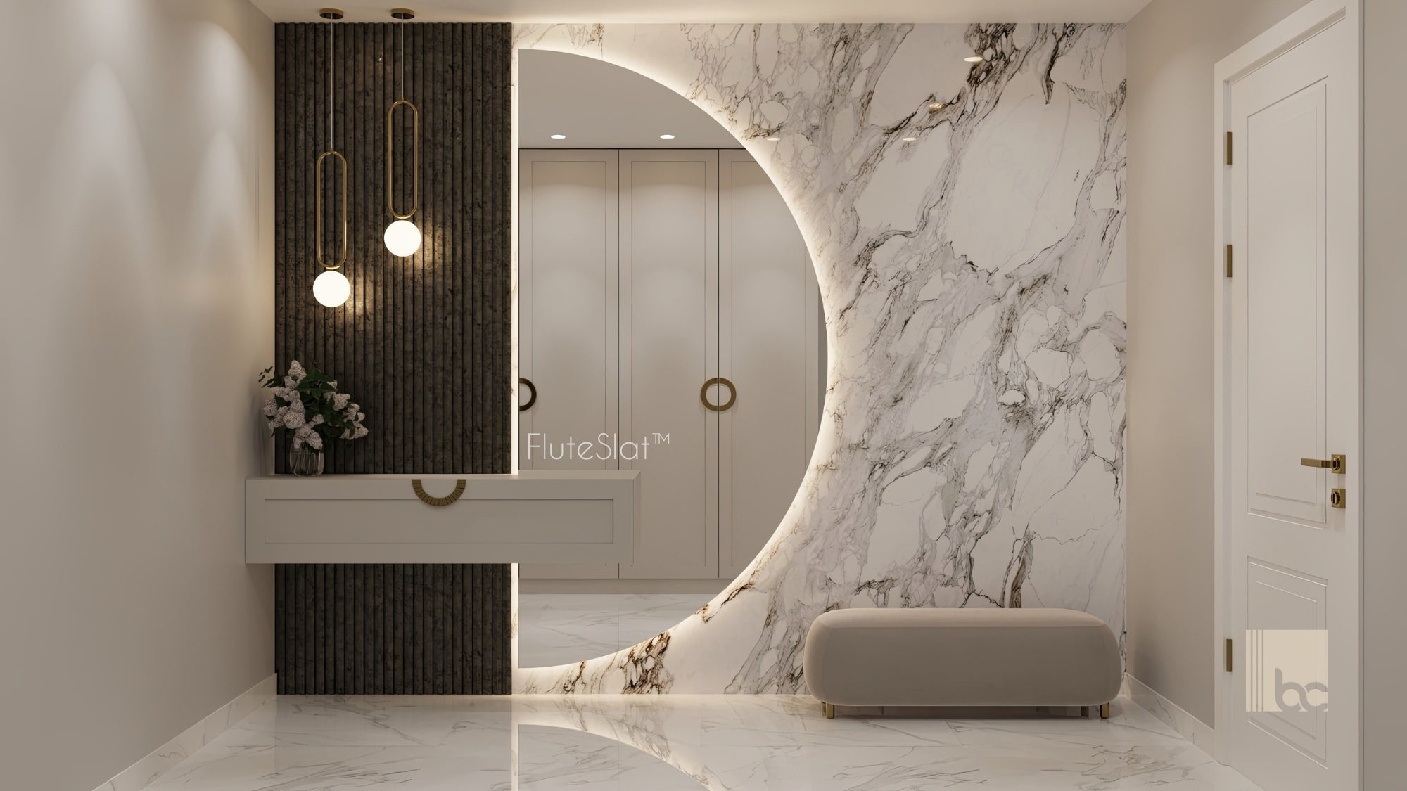 FluteSlat™ New York Giovanni Wall Panel - 51006