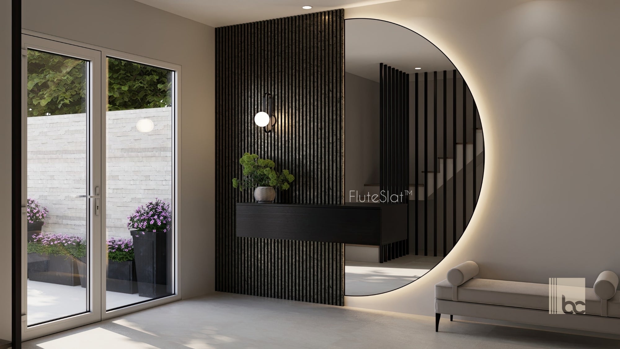 FluteSlat™ New York Giovanni Wall Panel - 51006