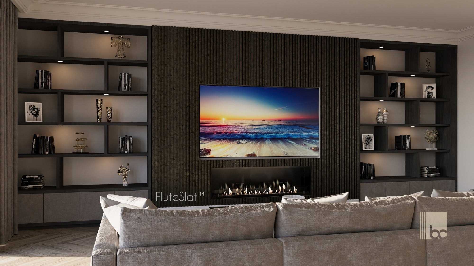 FluteSlat™ New York Giovanni Wall Panel - 51006