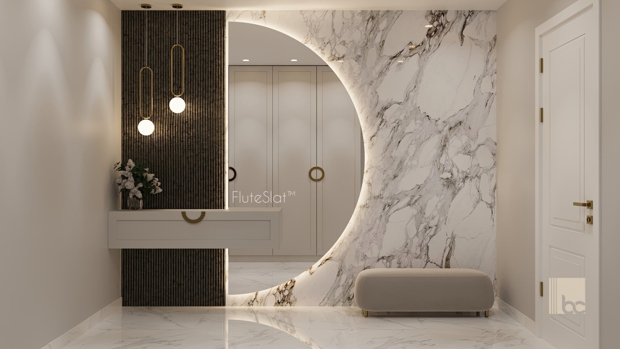 FluteSlat™ Paris Giovanni Wall Panel - 51006