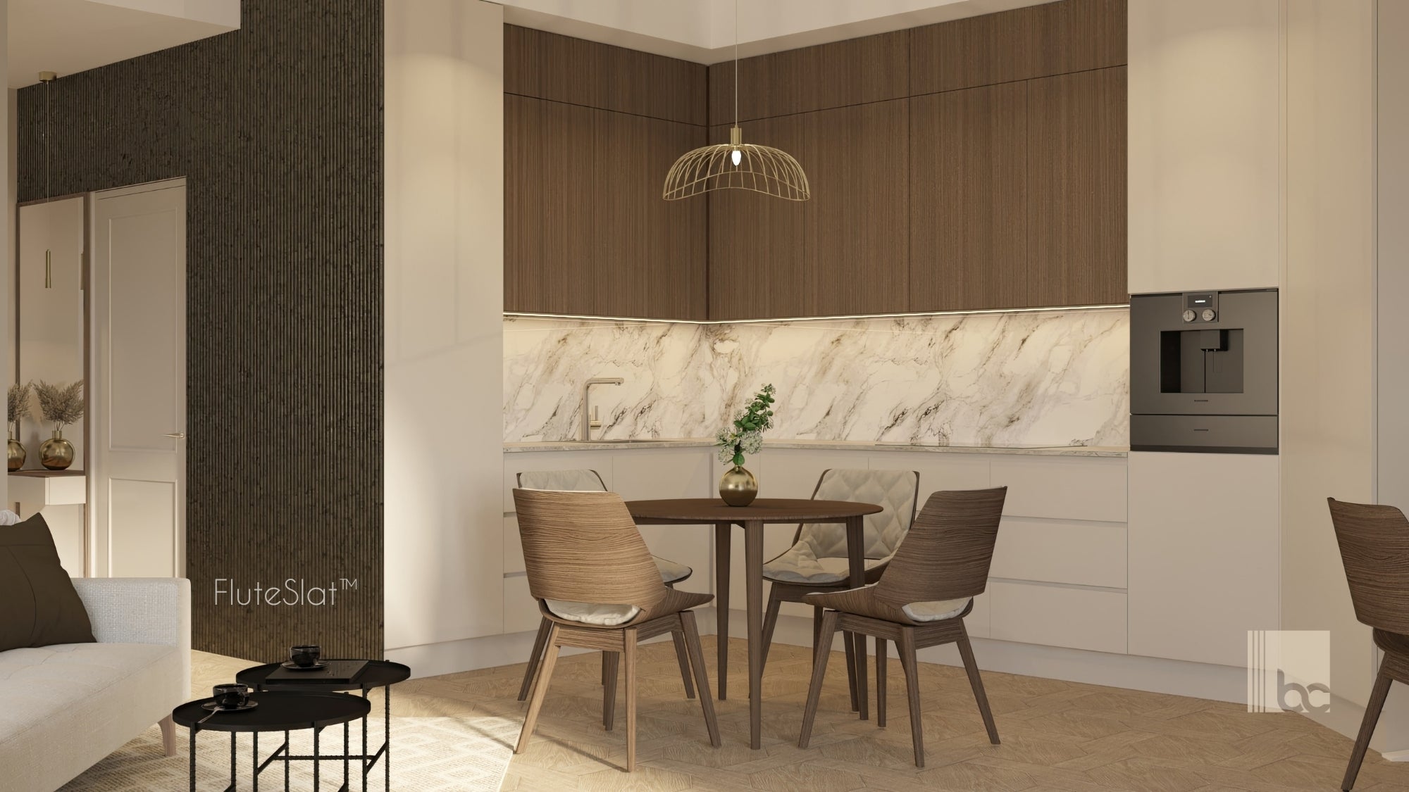 FluteSlat™ Paris Giovanni Wall Panel - 51006