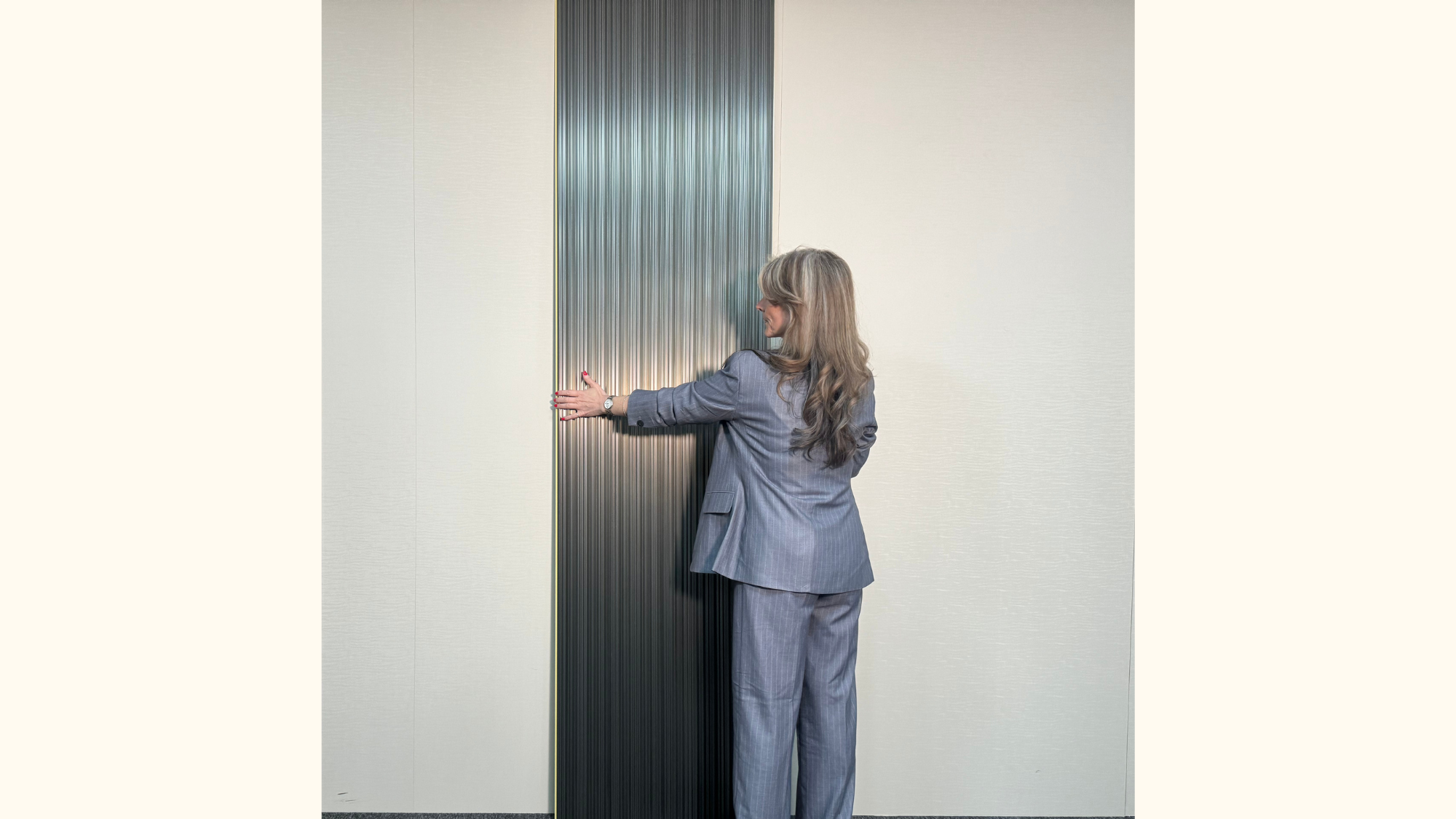 FluteSlat™ Milan Grey Steel Wall Panel - 704