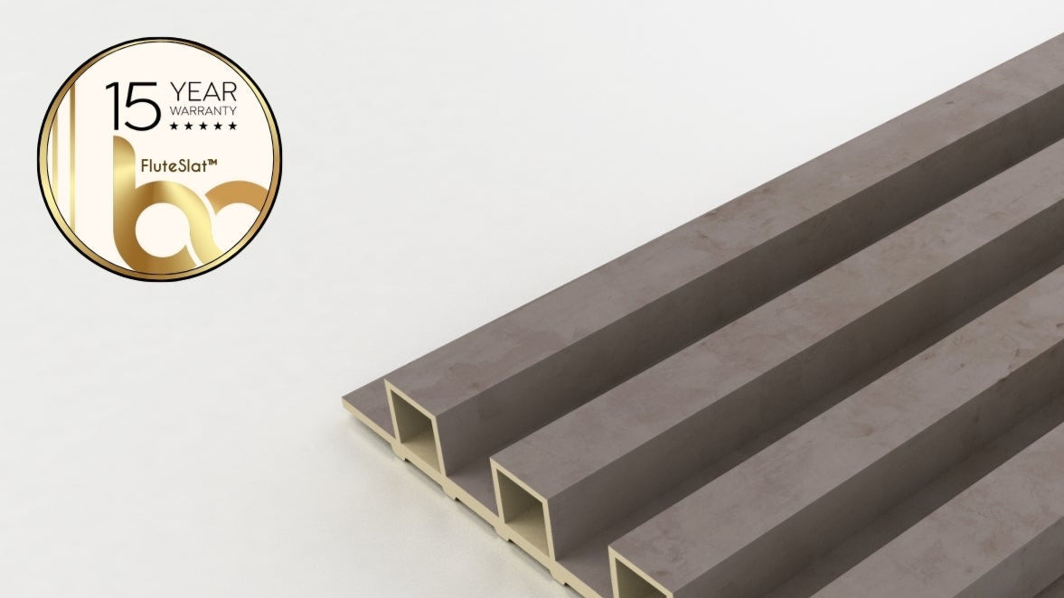 FluteSlat™ New York Grigio Wall Panel - 51002