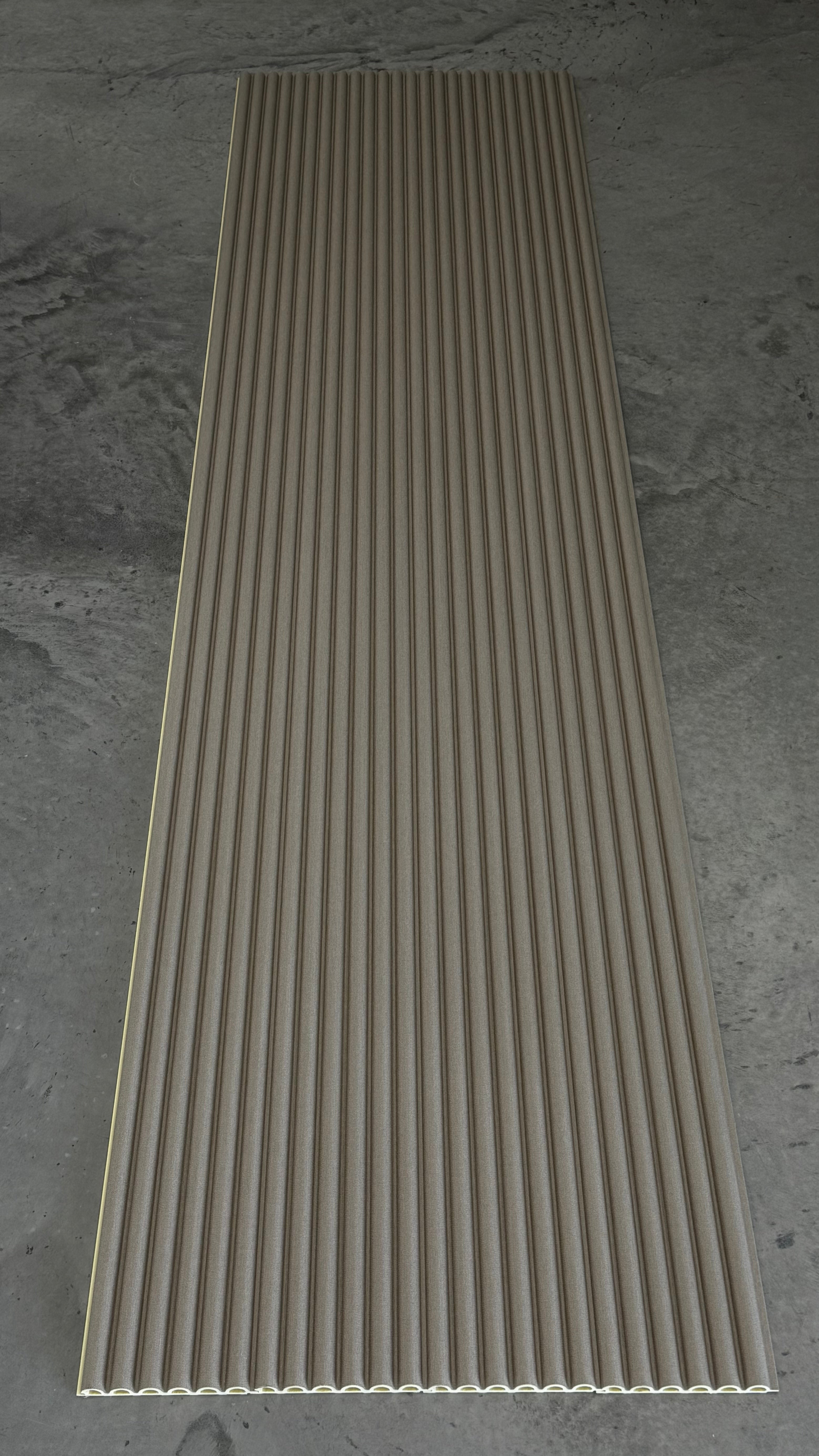 FluteSlat™ Paris Mocha Linen Wall Panel