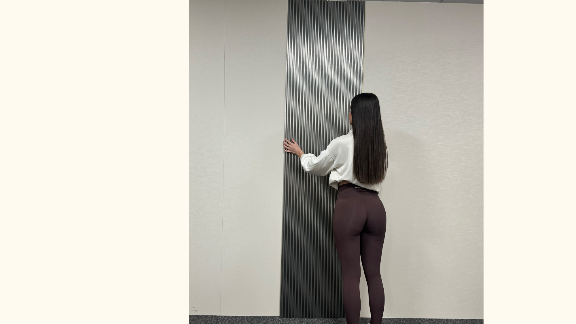 FluteSlat™ Paris Grey Steel Wall Panel - 704