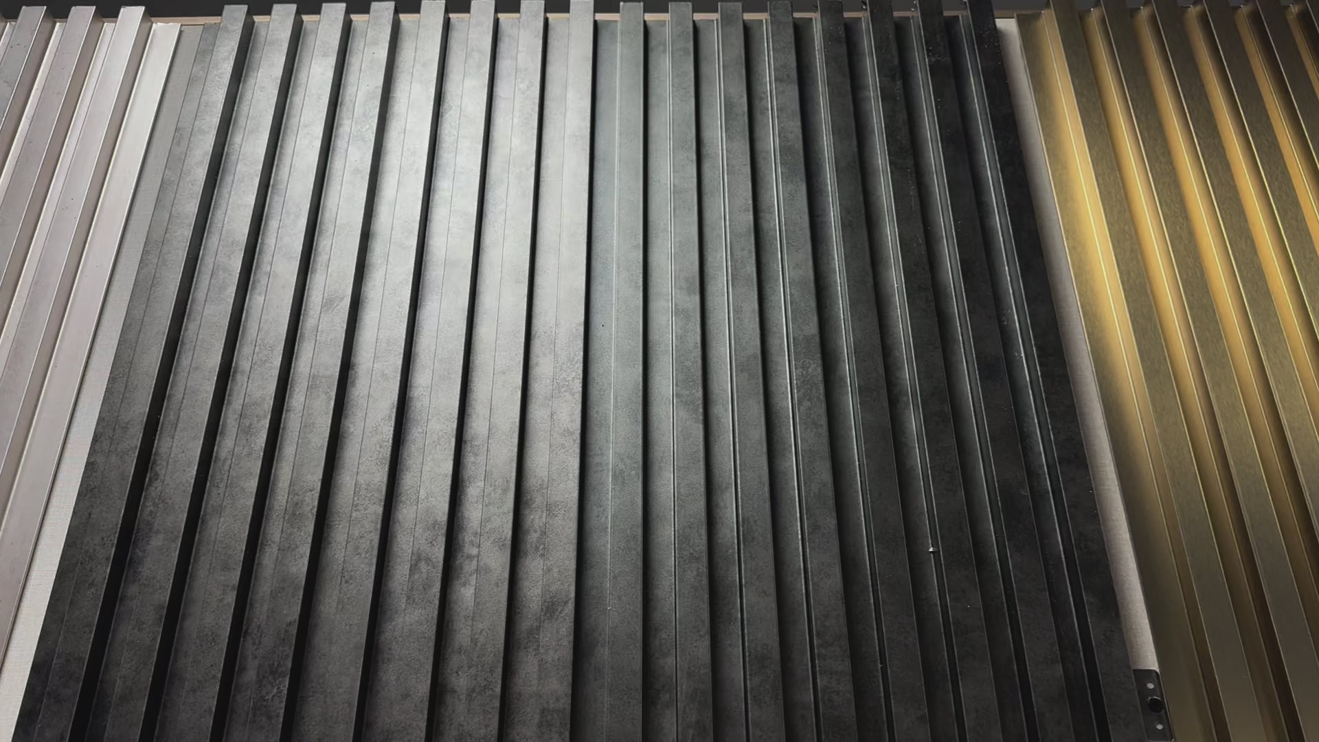 Load video: FluteSlat™ New York Giovanni Wall Panel - 51006