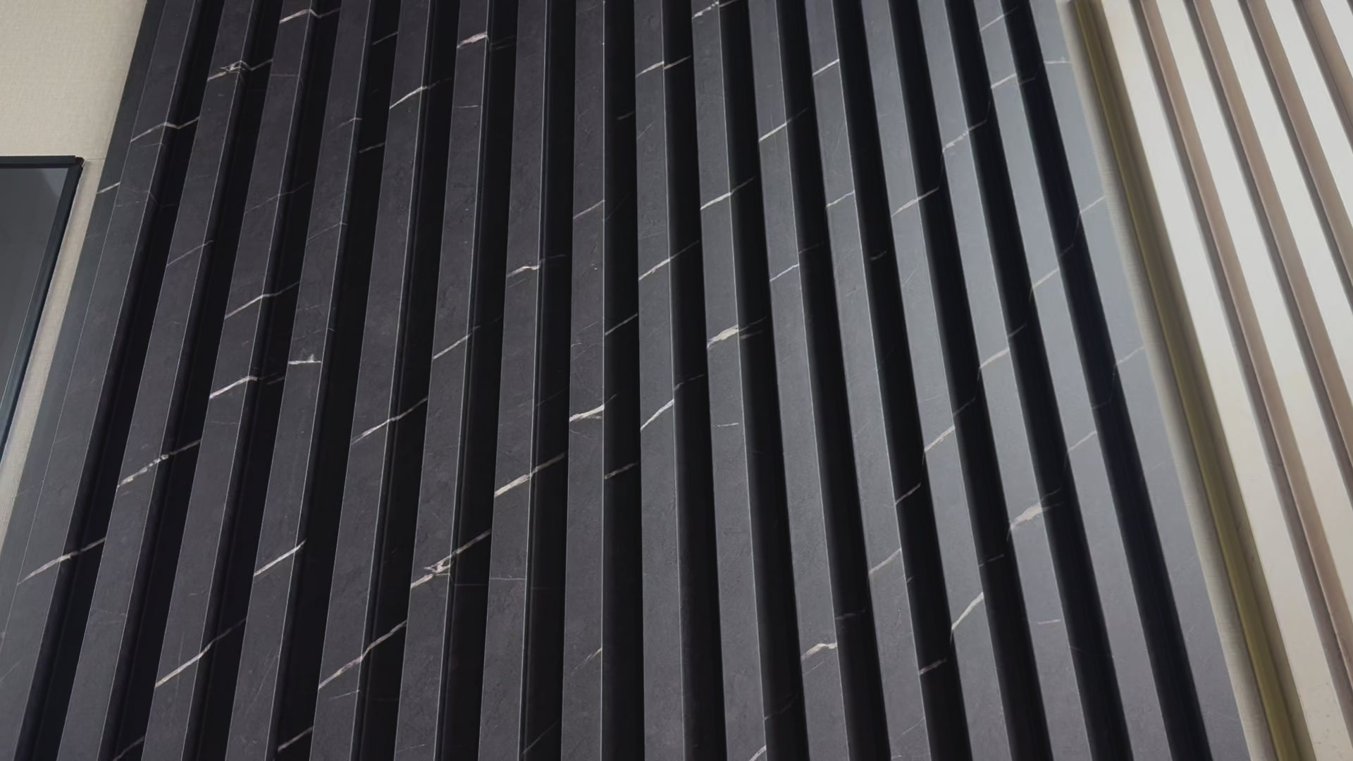 Load video: FluteSlat™ New York Zahara Wall Panel